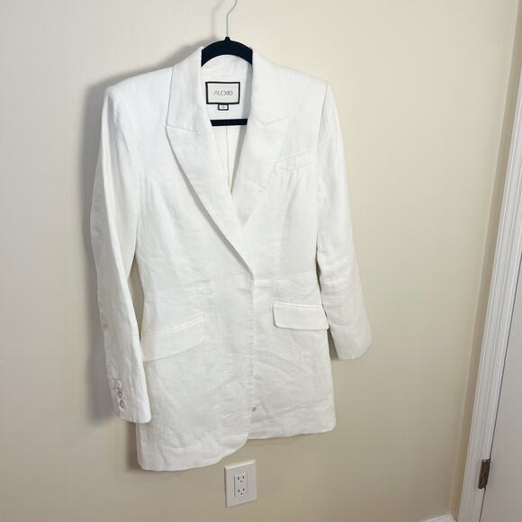 ALEXIS Moonlight Pamelia Dress Size‎ S Linen White - Picture 7 of 11